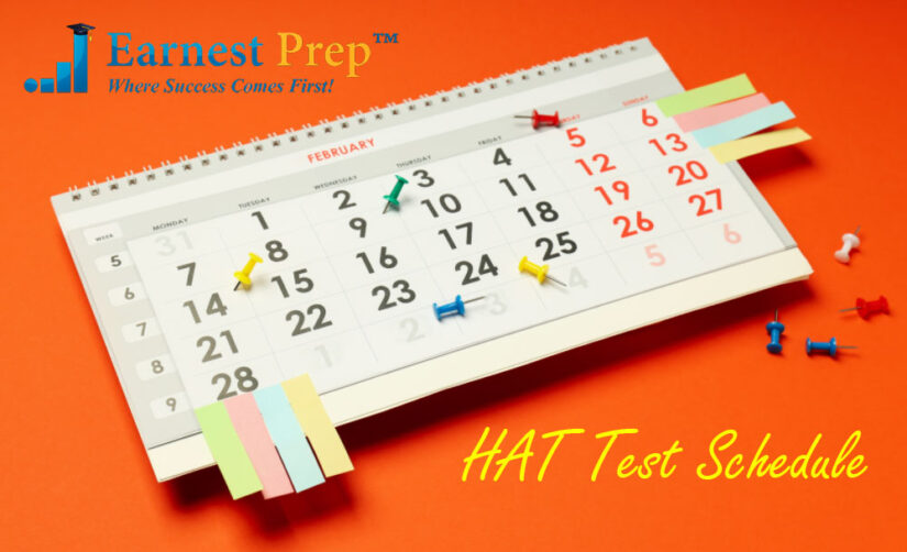 HAT Test Schedule